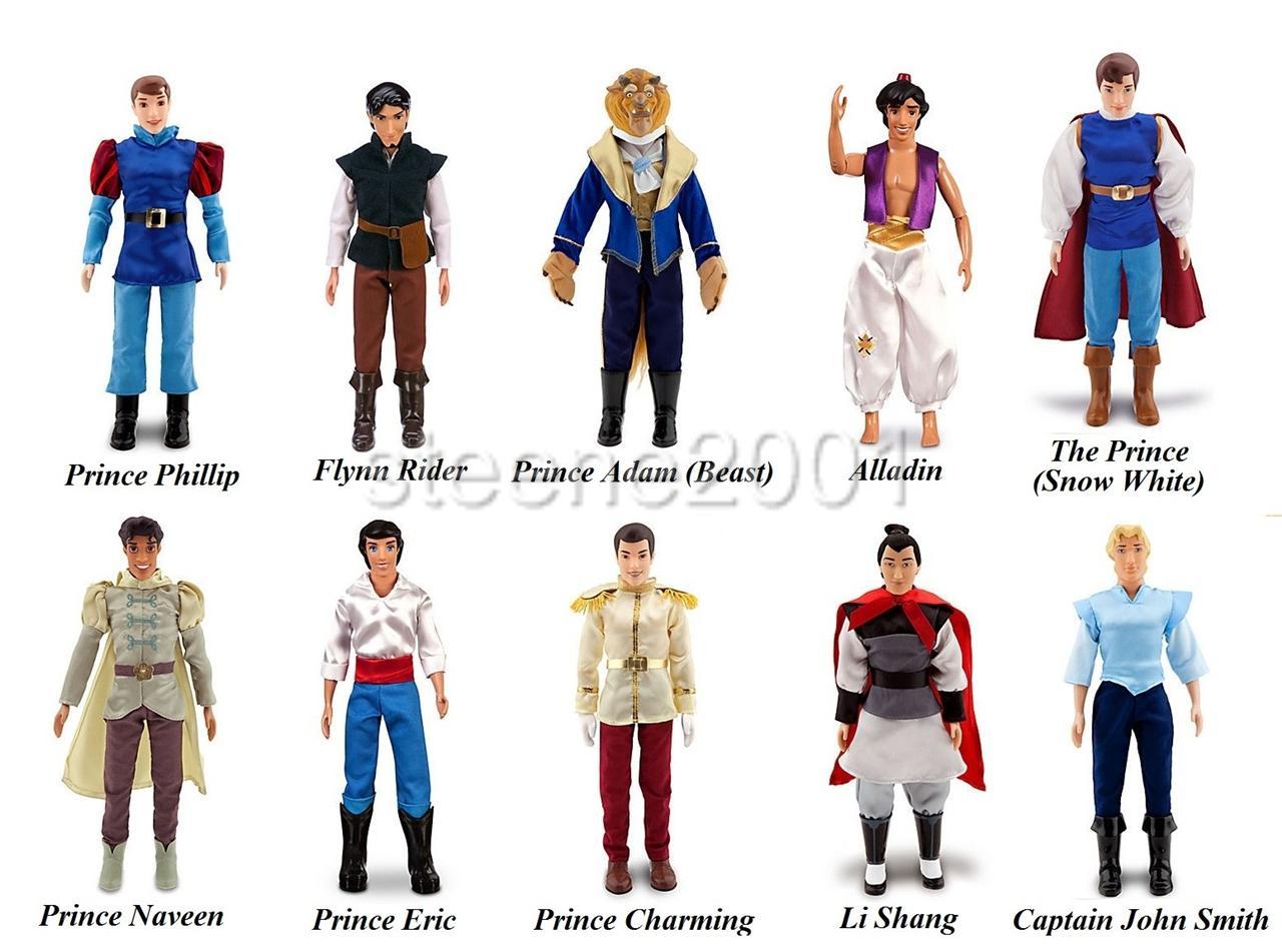 disney men dolls